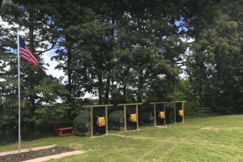 On Guard Defense archery range in Hocking Hills Ohio
