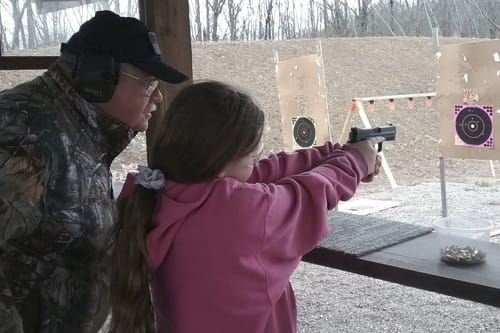 First Shots for kids - pistol